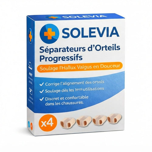 Correcteur Solevia™  | Corrige l’hallux valgus et réduit la douleur au quotidien